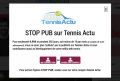 Photo Media Tennis Actu sans la Pub et pour seulement 9,99 euros par an
