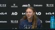 Open d'Australie  Amanda Anisimova : 