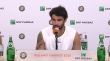 Roland-Garros Matteo Berrettini après son marathon : 