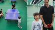 Insolite Au tennis de table, Roger Federer battu par... une petite de 7 ans 