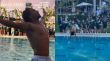 ATP - Barcelone Arthur Fils n'a pas échappé au plongeon dans la piscine
