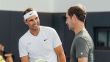 Exhibition Rafael Nadal et Richard Gasquet réunis à Manacor pour une exhibition