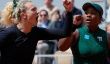 Roland-Garros Taylor Townsend et Katerina Siniakova titrées en double dames !