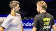 ATP - Bâle Le beau geste de Novak Djokovic pour les adieux de Stan Wawrinka