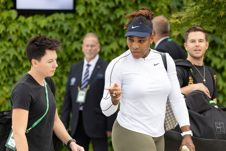 Wimbledon - Serena Williams a vite fait la route Eastbourne-Londres