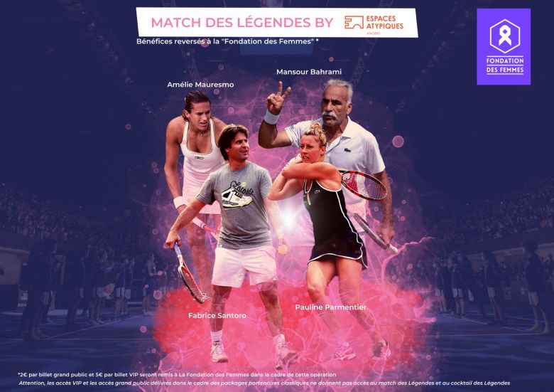 WTA - Angers - Mauresmo, Bahrami, Parmentier et Santoro présents à Angers