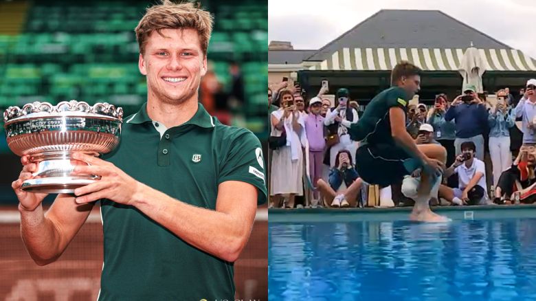 Titre historique et le plongeon traditionnel pour Jenson Brooksby !