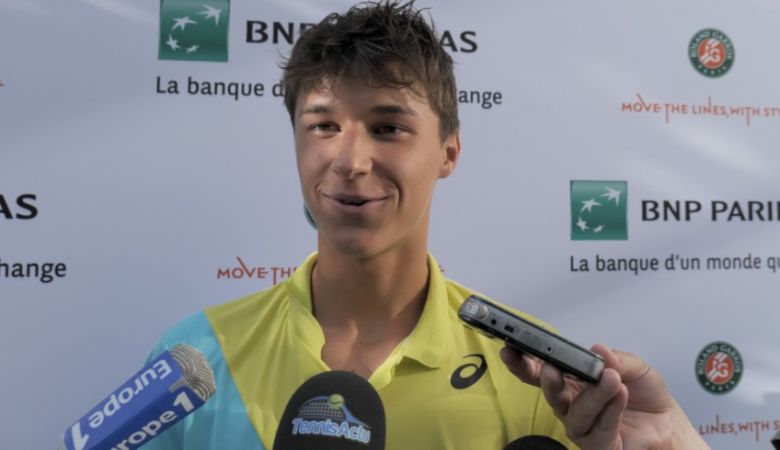 Roland-Garros (Q) - Gabriel Debru : 'Je ne veux pas faire deux mètres !'