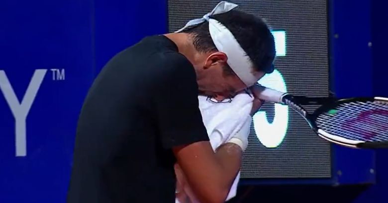 ATP - Buenos Aires - Les larmes de Del Potro lors de son ultime jeu...