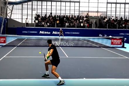 ATP Finals - Holger Rune, sparring partner de Novak Djokovic à Turin
