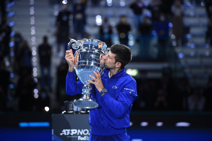 ATP - Novak Djokovic, le n°1, a déjà reçu un beau trophée à Turin !
