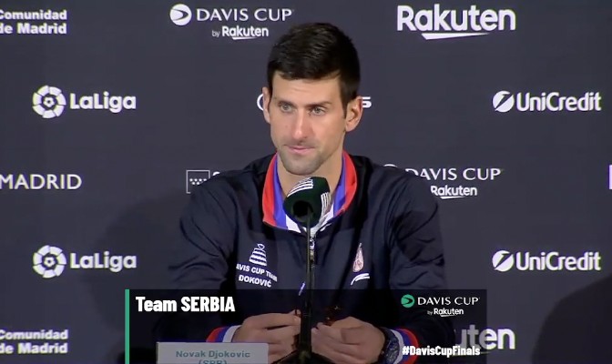 ATP  - Djokovic: 'Je soutiens la WTA, on n'a pas d'infos sur Peng Shuai'