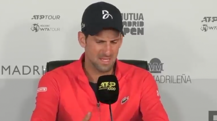 Djokovic : «Il l'a fait, félicitations à Alcaraz...»
