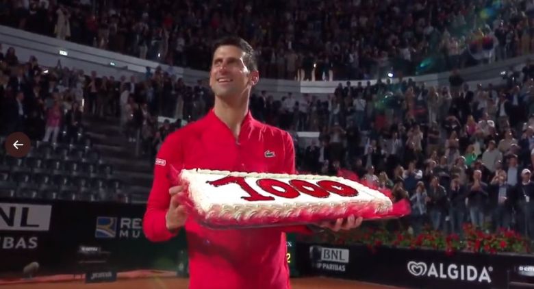 ATP - Djokovic : 'J'ai vu Roger et Rafa... j'avais hâte d'être à 1000'
