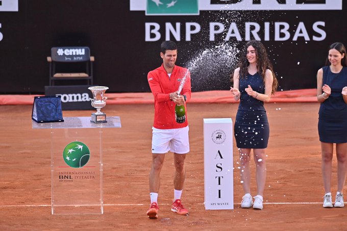 ATP - Rome - Le 87e pour Novak Djokovic : 'C'est un soulagement...'