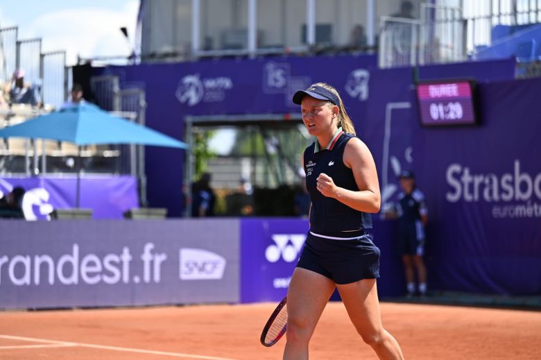 WTA - Strasbourg - Fiona Ferro commence bien, Harmony Tan éliminée
