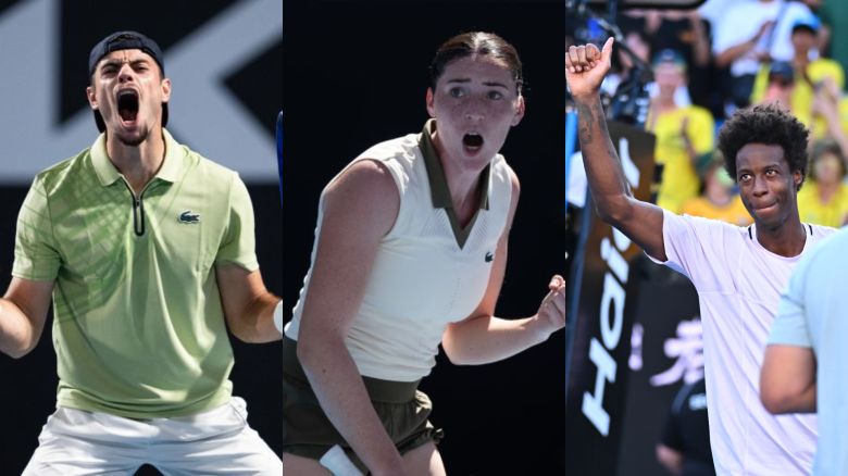 Open d'Australie : Petit 6/18 pour les Français au 1er tour de l'Open d'Australie #AusOpen #AO2026 #AO26 #Gea #Moutet #Jacquemot