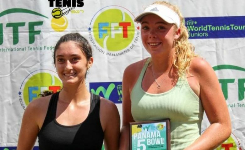 Tenis.  Junior – Sam Grosjean, la hija de Sébastien, ganó un J5 en Panamá
