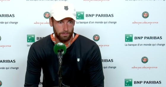 Roland-Garros - Quentin Halys : 'Il y a pas mal de positif à retirer...'