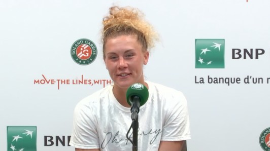 Roland-Garros - Léolia Jeanjean : 'C'était le meilleur moment de ma vie'