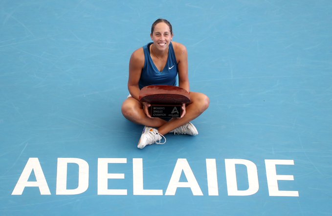 WTA - Adelaide ll - + 36 pour Madison Keys après son sixième titre