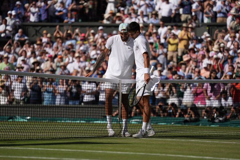 Wimbledon - Djokovic à Kyrgios : 'Le dîner est pour moi à New-York !'