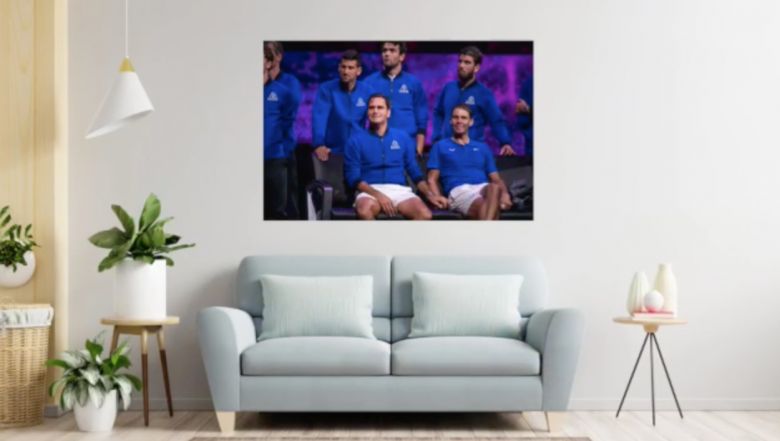 Photo/Média - Pour avoir Rafael Nadal ou Roger Federer dans votre salon 
