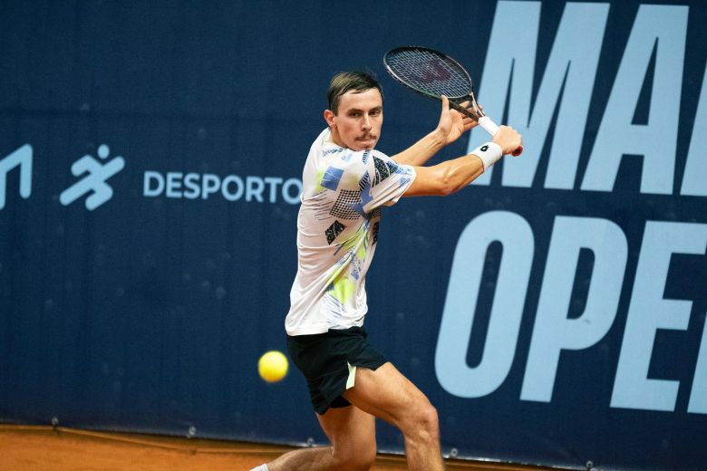 Tennis. Maya (CH) – Matteo Martino rubs shoulders with the fiery Fabio Fognini! Tennis. Maya (CH) – Matteo Martino rubs shoulders with the fiery Fabio Fognini!