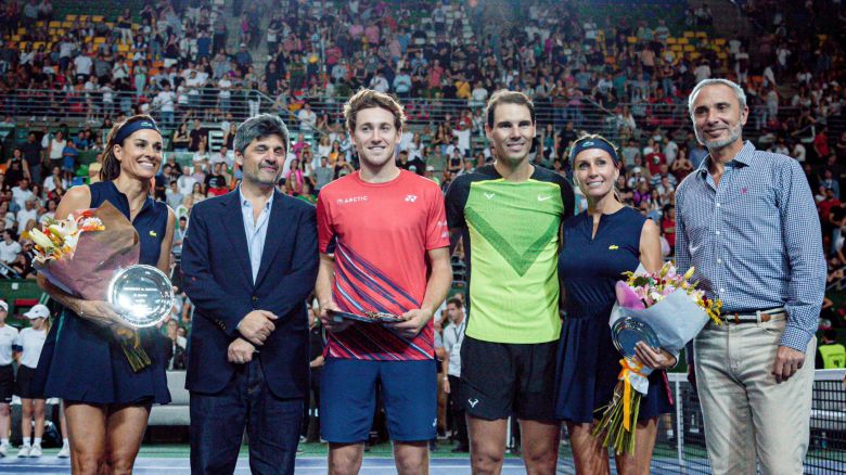 Utstilling – Rafael Nadal slo Casper Ruud igjen i Buenos Aires #rafanadal #nadal #golf #majorca #rafa #tennis