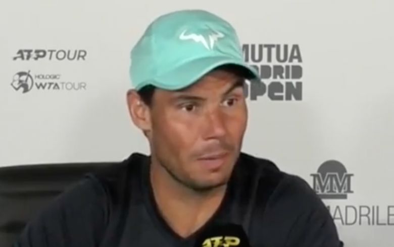 ATP - Madrid - Nadal : 'Mon seul rêve, c'est être assez en forme à Paris'