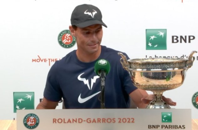 Roland-Garros - Nadal : 'Si ça ne vous surprend pas, vous êtes arrogant'