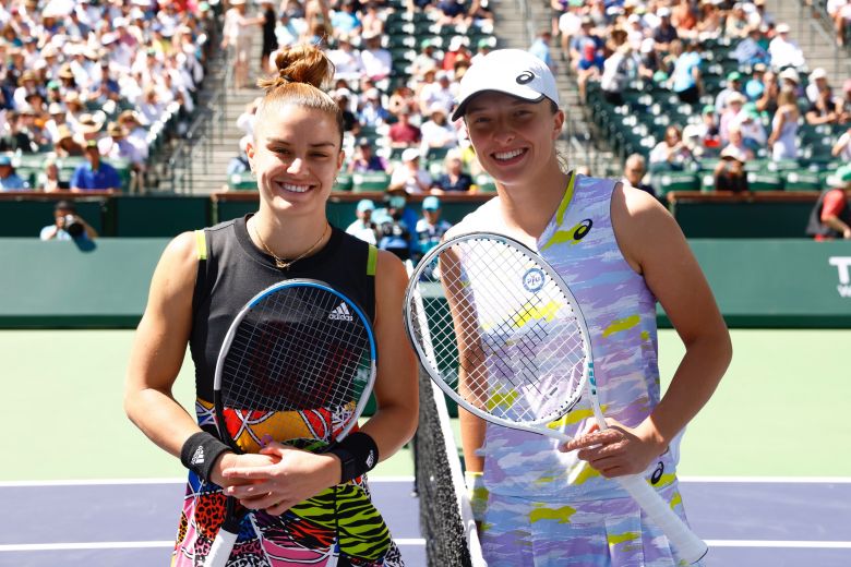 WTA - Indian Wells - C'est parti dans le désert entre Swiatek et Sakkari #BNPParibasOpen #IndianWells #Sakkari #Swiatek #TV - TennisActu