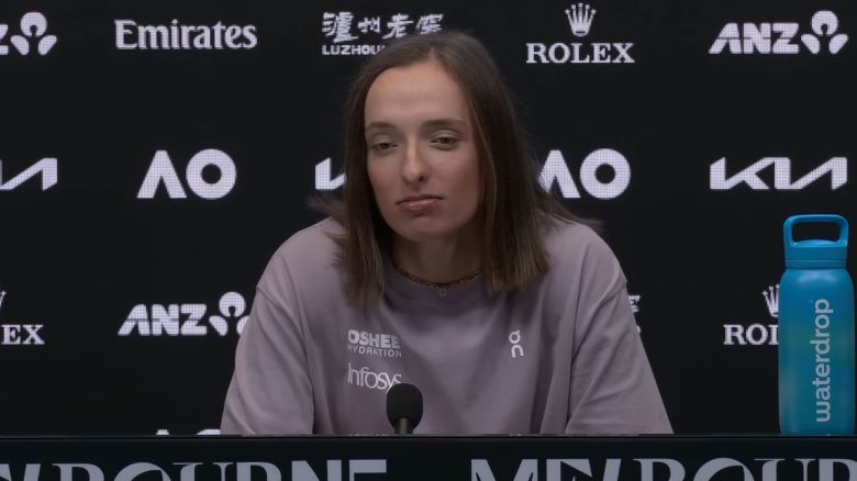 Open d'Australie : Iga Swiatek, agacée par un journaliste : "Ne me gâchez pas ça" #AusOpen #AO2026 #Swiatek #IgaSwiatek