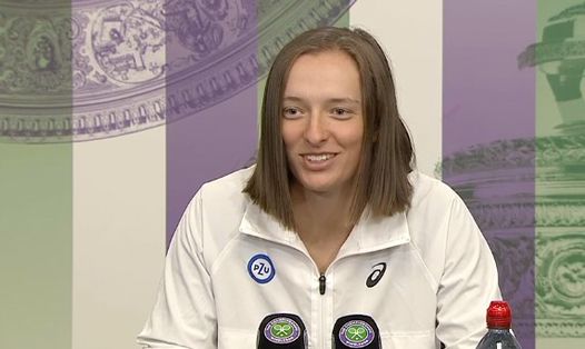 Wimbledon - Iga Swiatek : 'J'ai bâti une grande confiance cette saison'