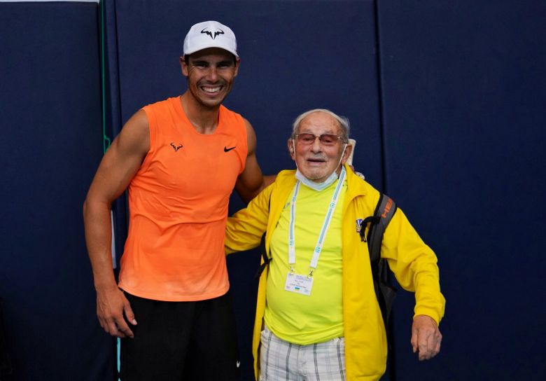 ITF - À 97 ans, Leonid Stanislavskyi a pu taper avec Rafael Nadal...