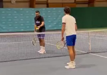 Insolite - Jo-Wilfried Tsonga et Dan Added retournent au mini-tennis